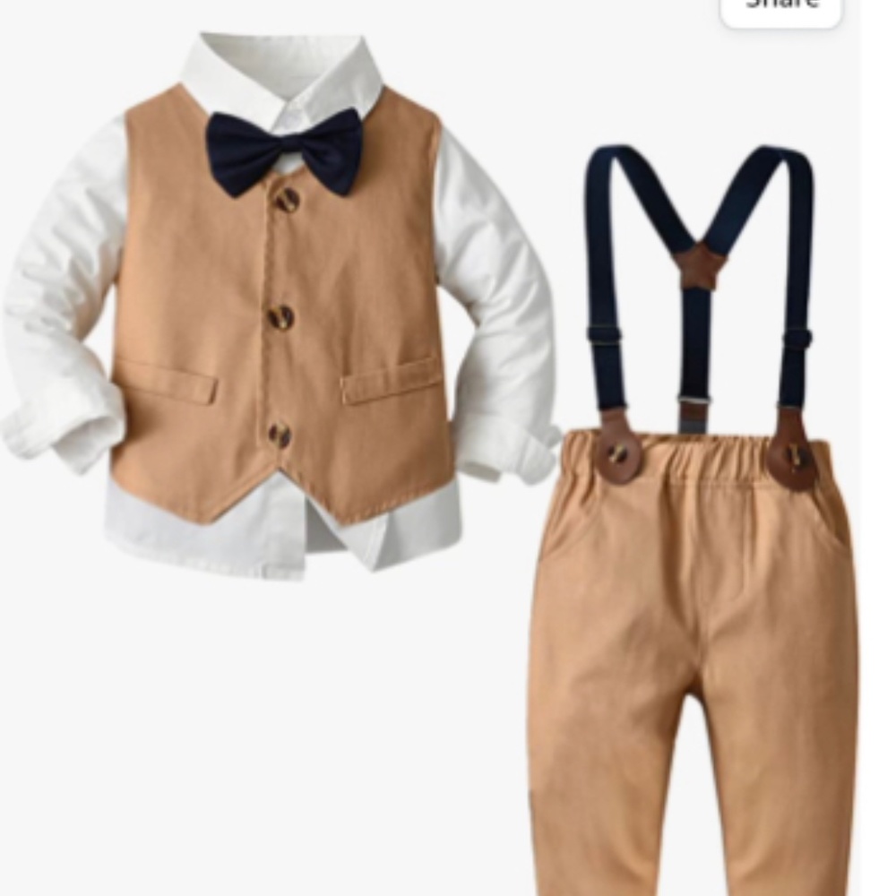 Kids Tuxedo Outfit